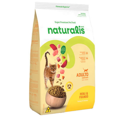 Alimento Seco para Gatos Naturalis Gato Adulto Castrado Pollo Y Pavo 1 5 Kg Alimento Seco para Gatos Naturalis Gato Adulto Castrado Pollo Y Pavo 1 5 Kg