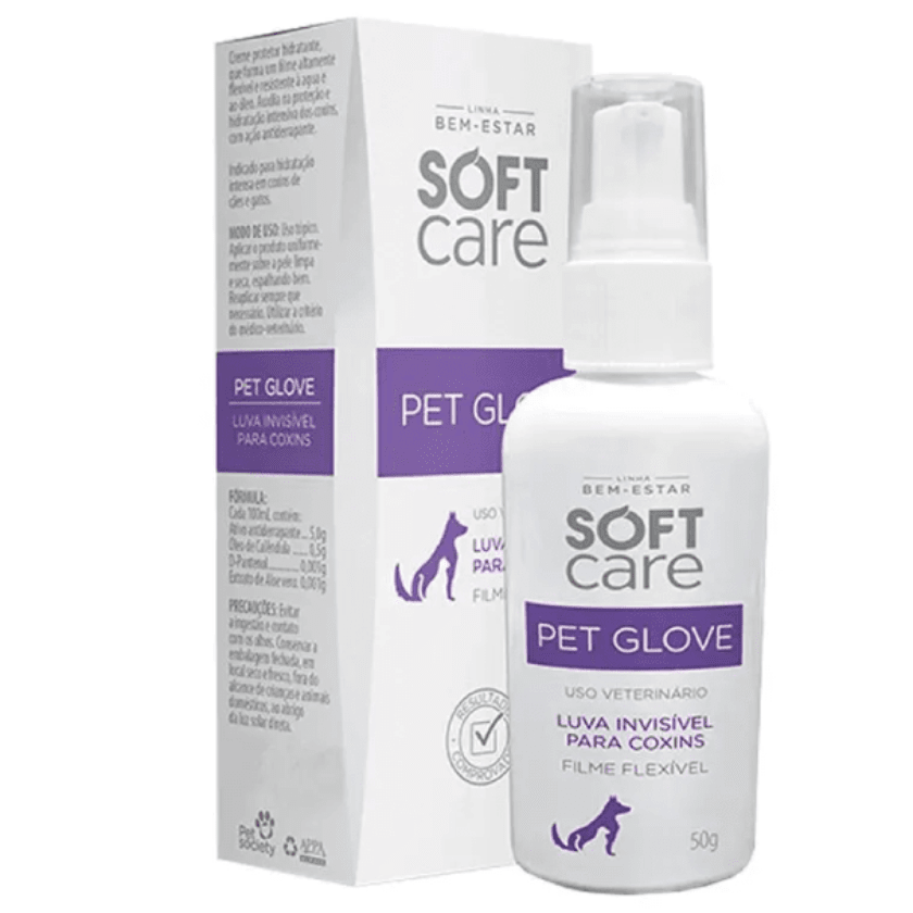 Soft Care Pet Glove Hidratante Para Patas 50Gr