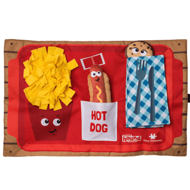 Nina Ottosson Alfombrilla Para Perro Fast Food Nina Ottosson Alfombrilla Para Perro Fast Food