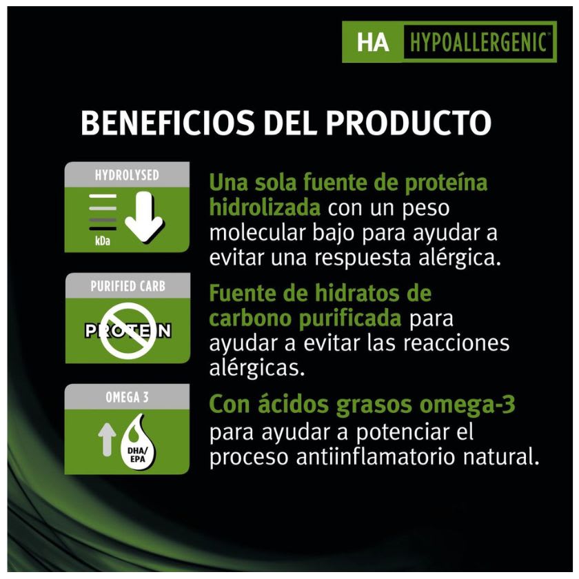 Purina Pro Plan Dietas Veterinarias Ha Hipoalergenico Canino 2Kg