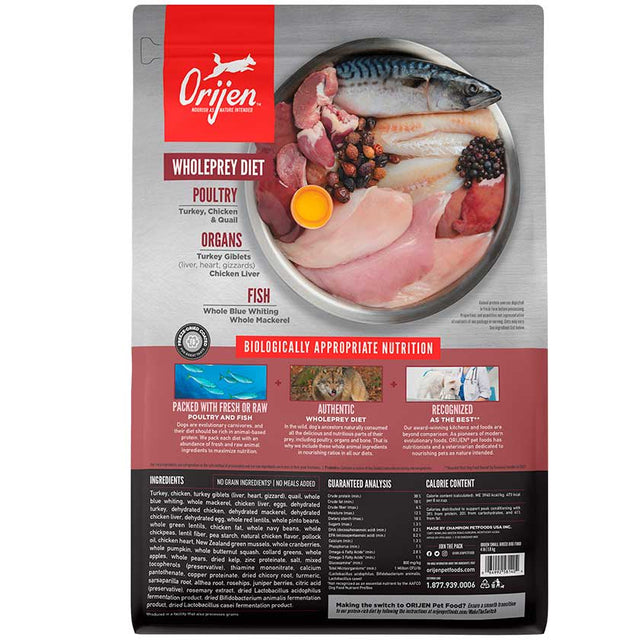 Orijen Dog Small 4 5Kg Orijen Dog Small 4 5Kg