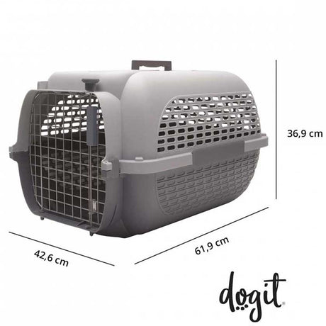 Transportadoras y Bolsos para Perros Dogit Transportador Voyageur Large Color Gris Transportadoras y Bolsos para Perros Dogit Transportador Voyageur Large Color Gris