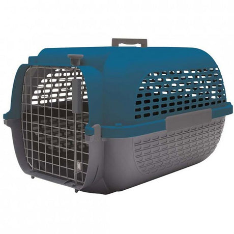 Mundo para Perros Dogit Transportador Voyageur Medium Color Azul Con Gris Mundo para Perros Dogit Transportador Voyageur Medium Color Azul Con Gris