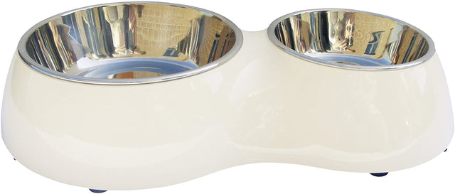 Dog It Style Plato Doble Blanco 160 Y 350Ml Dog It Style Plato Doble Blanco 160 Y 350Ml