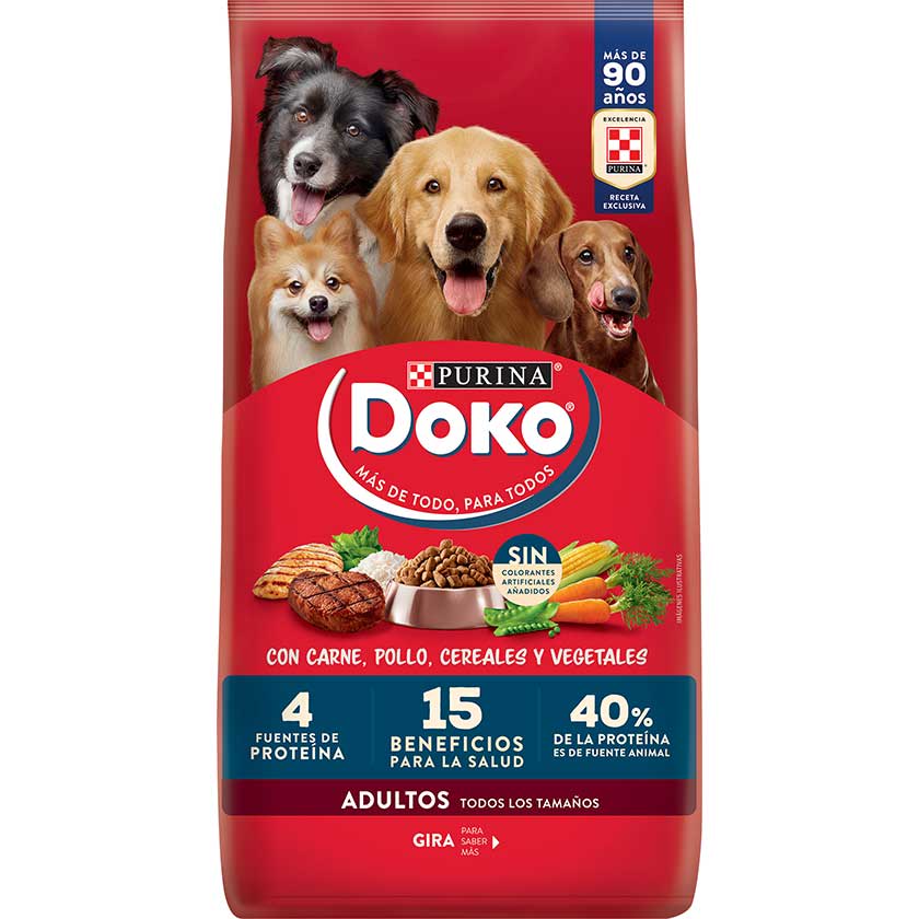 Doko Adulto Carne Pollo Cerales Y Vegetales 18Kg