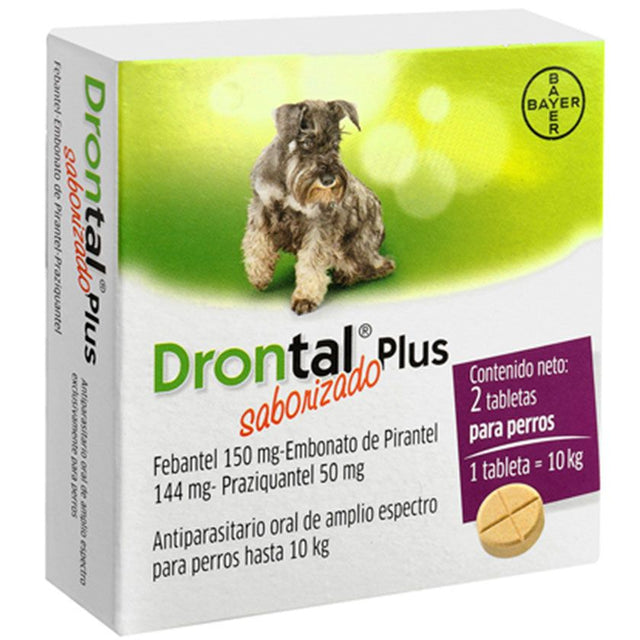 Drontal Antiparasitario Para Perros Hasta 10Kg Drontal Antiparasitario Para Perros Hasta 10Kg