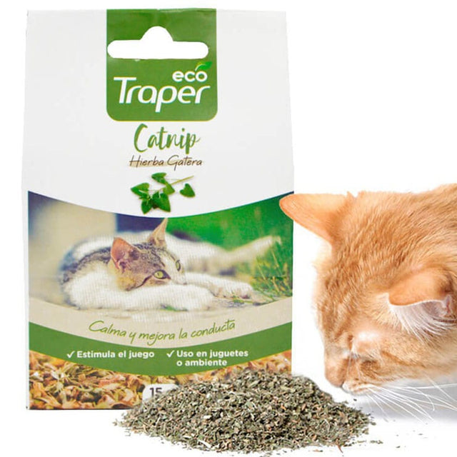 Eco Traper Catnip Hierba Gatera Molida 15Gr Eco Traper Catnip Hierba Gatera Molida 15Gr