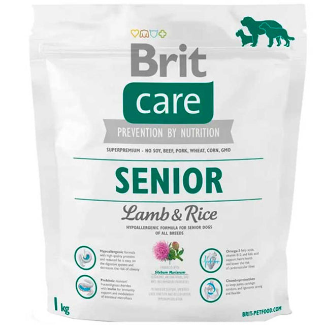 Brit Care Senior Lamb Rice 1Kg Brit Care Senior Lamb Rice 1Kg