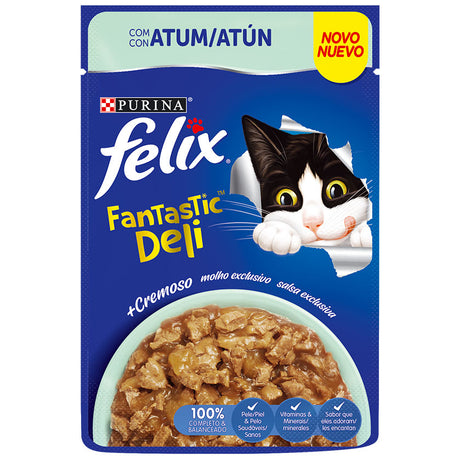 Felix Purina Felix Fantastic Deli Atun 85Gr Felix Purina Felix Fantastic Deli Atun 85Gr