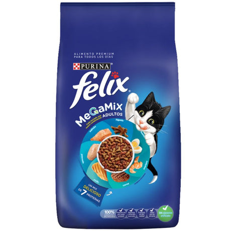 Alimento Seco para Gatos Felix Megamix Gato Adulto 8 Kg Alimento Seco para Gatos Felix Megamix Gato Adulto 8 Kg
