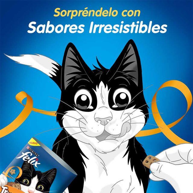 Felix Travesuras Pollo Y Pavo 60Gr Pack 15 Unidades  Felix Travesuras Pollo Y Pavo 60Gr Pack 15 Unidades