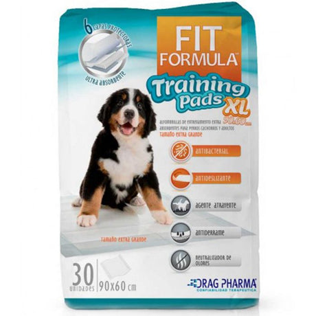 Pañales y Carpetas para Perros Fit Formula Training Pads 30 Unidades Pañales y Carpetas para Perros Fit Formula Training Pads 30 Unidades