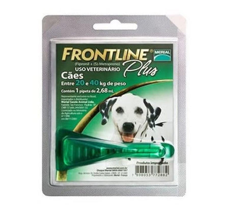 Pipetas para Perros Frontline Plus Pipeta Perro 2 68 Ml 20 40 Kg Pipetas para Perros Frontline Plus Pipeta Perro 2 68 Ml 20 40 Kg