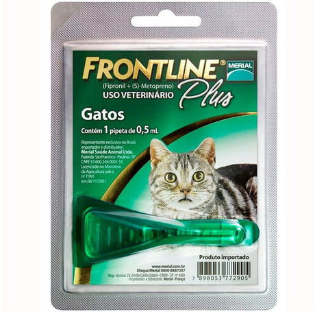 Salud y Bienestar para Gatos Frontline Plus Pipetas Gatos Salud y Bienestar para Gatos Frontline Plus Pipetas Gatos