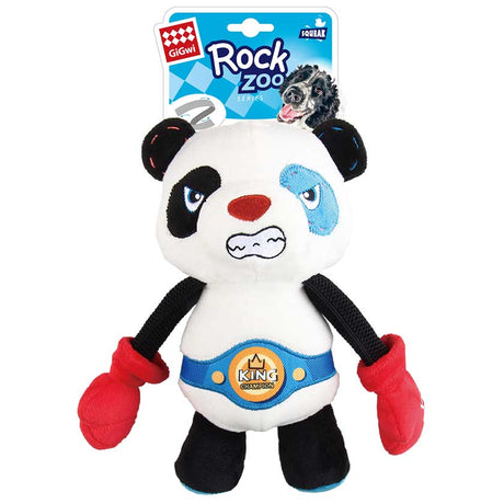 Juguetes Interactivos para Perros Gigwi Rock Zoo Panda Juguetes Interactivos para Perros Gigwi Rock Zoo Panda