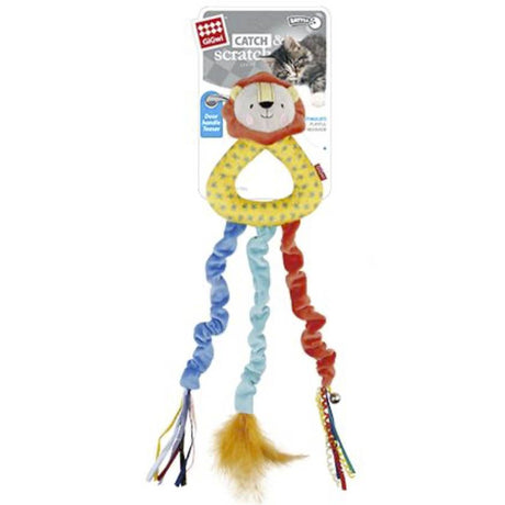 Juguetes y Accesorios para Gatitos Gigwi Catch Scract Leon Pluma Campana Juguetes y Accesorios para Gatitos Gigwi Catch Scract Leon Pluma Campana