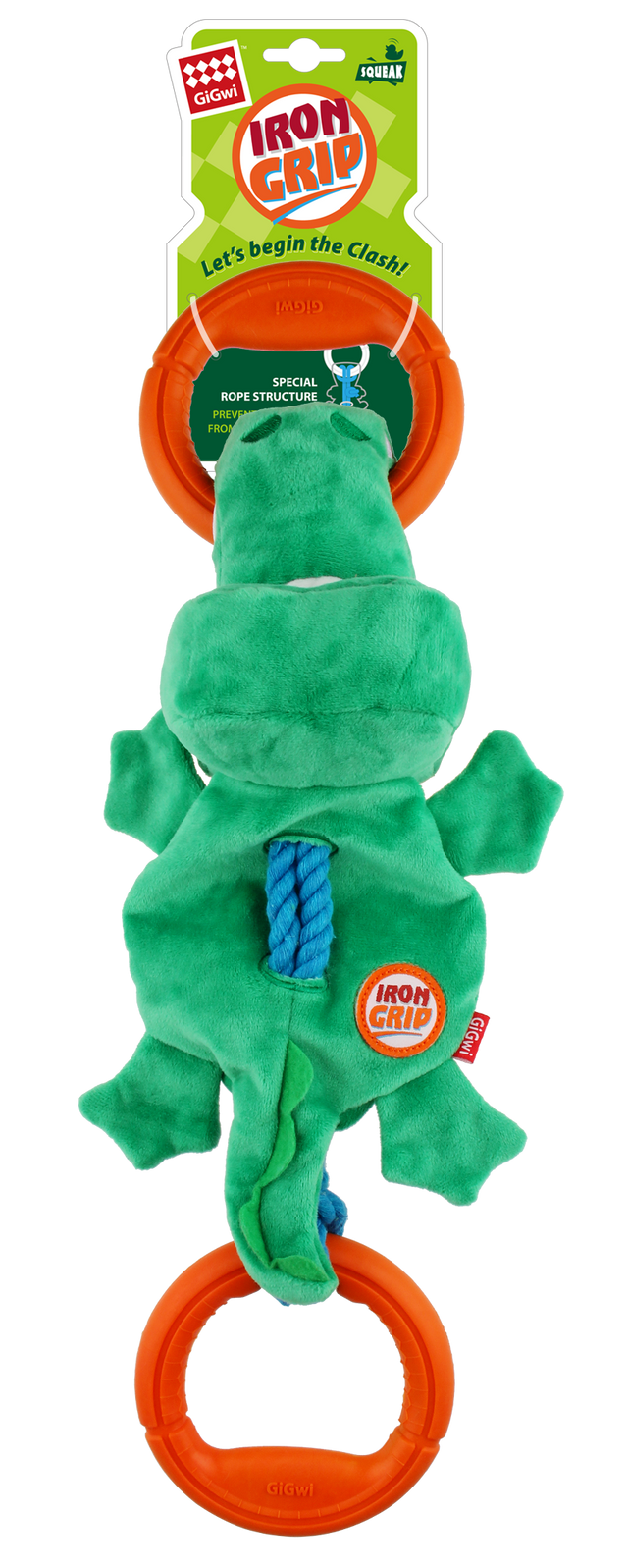 Gigwi Iron Grip Cocodrilo Tirador Gigwi Iron Grip Cocodrilo Tirador