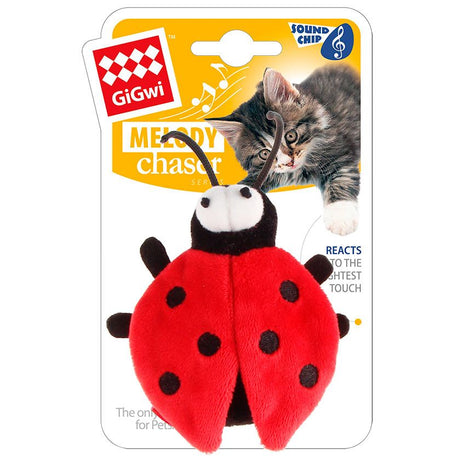 Juguetes Interactivos para Gatos Gigwi Melody Chaser Escarabajo Juguetes Interactivos para Gatos Gigwi Melody Chaser Escarabajo