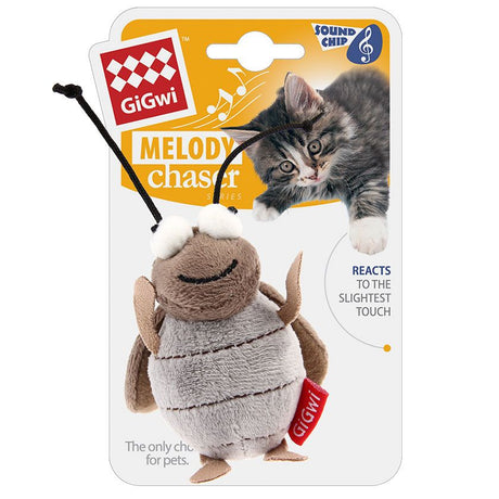 Juguetes Interactivos para Gatos Gigwi Melody Chaser Grillo Juguetes Interactivos para Gatos Gigwi Melody Chaser Grillo
