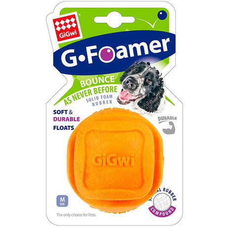 Juguetes para Perros Gigwi Pelota G Foamer Naranja Juguetes para Perros Gigwi Pelota G Foamer Naranja