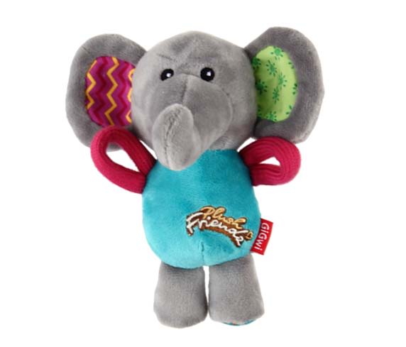 Gigwi Plush Friendz Elefante Squeak Gigwi Plush Friendz Elefante Squeak