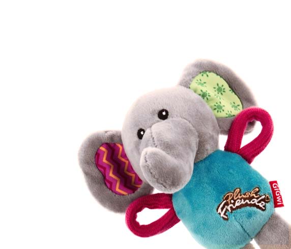 Gigwi Plush Friendz Elefante Squeak Gigwi Plush Friendz Elefante Squeak
