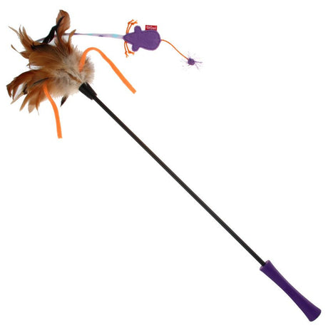 Juguetes y Accesorios para Gatos Gigwi Vara Con Raton Juguetes y Accesorios para Gatos Gigwi Vara Con Raton