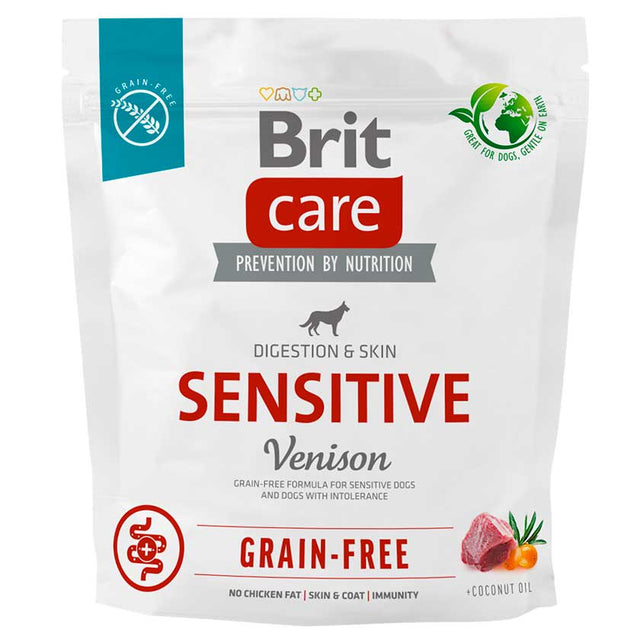 Brit Care Dog Adult Sensitive Venado 1Kg  Brit Care Dog Adult Sensitive Venado 1Kg