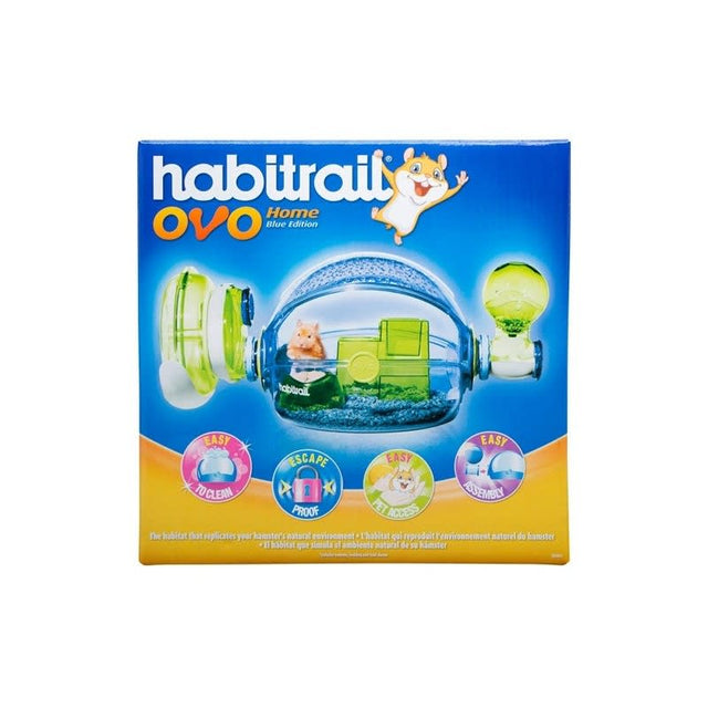 Habitat Ovo Home Blue Edition Habitrail  Habitat Ovo Home Blue Edition Habitrail