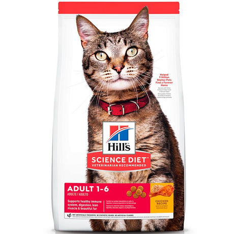 Alimento Seco para Gatos Hills Cat Adult 1 6 3 17Kg Alimento Seco para Gatos Hills Cat Adult 1 6 3 17Kg