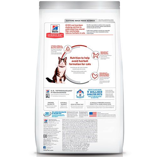 Hills Cat Adult Hairball Control 1 58Kg  Hills Cat Adult Hairball Control 1 58Kg