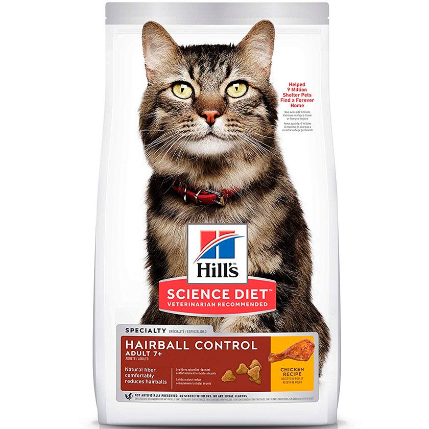 Hills Cat Adult Hairball Control 7 1 58Kg