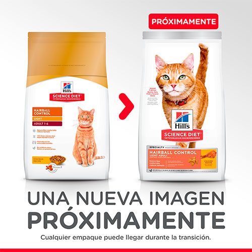 Hills Cat Adult Hairball Control Light 3 17Kg Hills Cat Adult Hairball Control Light 3 17Kg