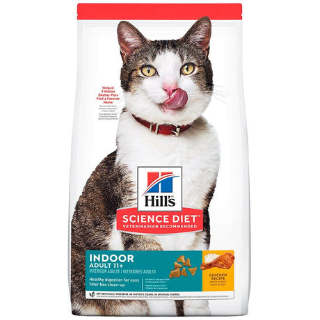 Alimento Seco para Gatos Hills Cat Adult Indoor 11 Anos 1 5Kg Alimento Seco para Gatos Hills Cat Adult Indoor 11 Anos 1 5Kg