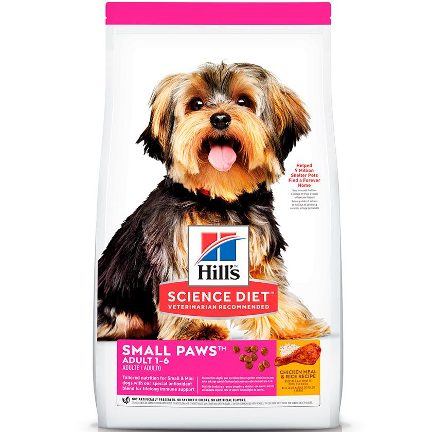 Hills Dog Adult Small Paws 2 04Kg