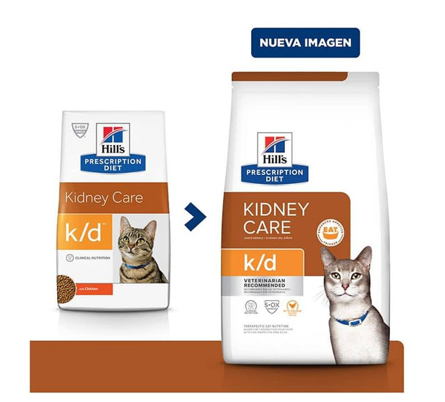 Alimentación Medicada para Gatos Hills K D Felino Renal 3 8Kg Alimentación Medicada para Gatos Hills K D Felino Renal 3 8Kg