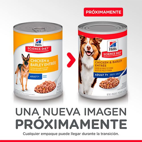 Hills Dog Senior Lata Pollo Y Cebada 370Gr