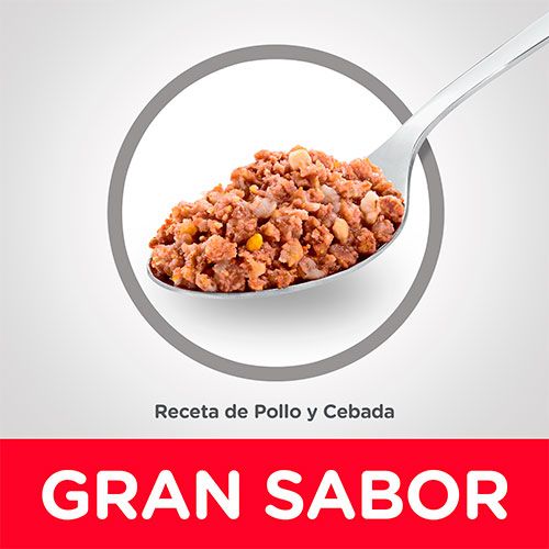 Hills Dog Senior Lata Pollo Y Cebada 370Gr