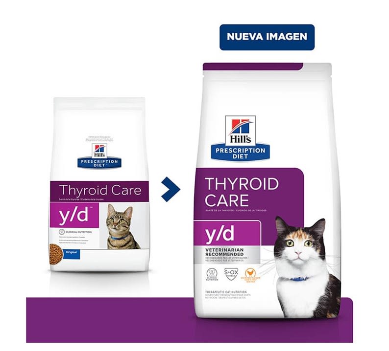 Hills Y D Felino Cuidado De La Tiroides 1 8Kg