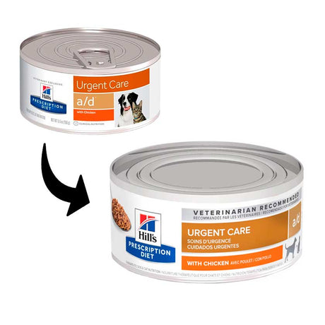 Salud y Bienestar para Gatos Hills A D Critical Care Pack 24 Unidades Salud y Bienestar para Gatos Hills A D Critical Care Pack 24 Unidades