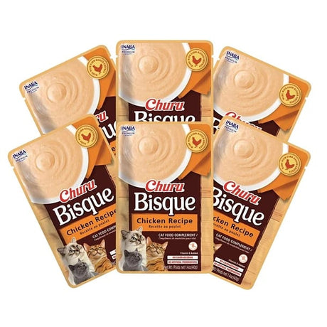 Churus para Gatos Inaba Ciao Churu Cat Bisque Chicken 40Gr Pack 6 Unidades Churus para Gatos Inaba Ciao Churu Cat Bisque Chicken 40Gr Pack 6 Unidades