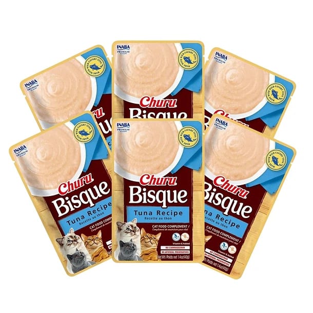 INABA Ciao Bisque - Crèmesoep voor katten, kip 1x40g, natvoer zonder granen INABA Ciao Bisque - Crèmesoep voor katten, kip 1x40g, natvoer zonder granen