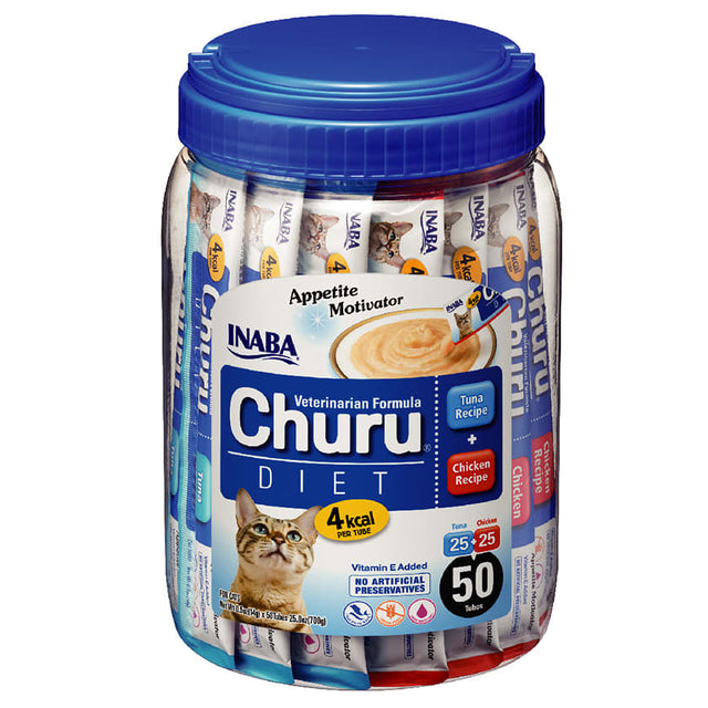 Inaba Ciao Churu Frasco Diet Atun Y Pollo 50 Tubos 700Gr Inaba Ciao Churu Frasco Diet Atun Y Pollo 50 Tubos 700Gr