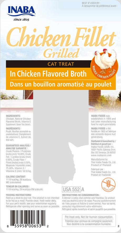 Snack - Halloween Inaba Ciao Filete Grillado Pollo 25Gr Snack - Halloween Inaba Ciao Filete Grillado Pollo 25Gr