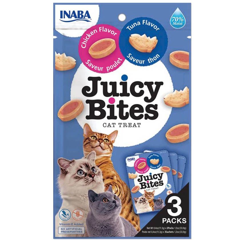 Inaba Juicy Bites Atun Y Pollo 33 9Gr