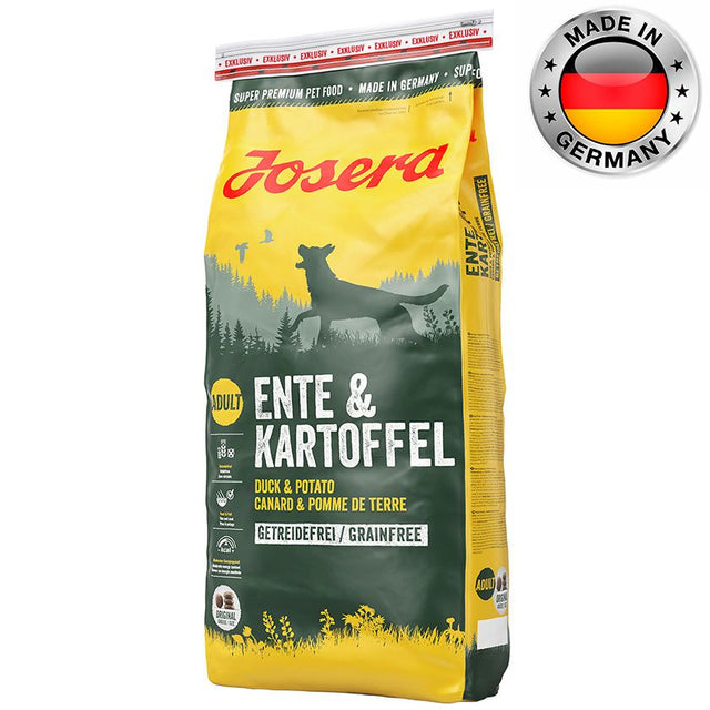 Josera Dog Adult Grain Free Ente Kartoffel Pato 12 5Kg  Josera Dog Adult Grain Free Ente Kartoffel Pato 12 5Kg