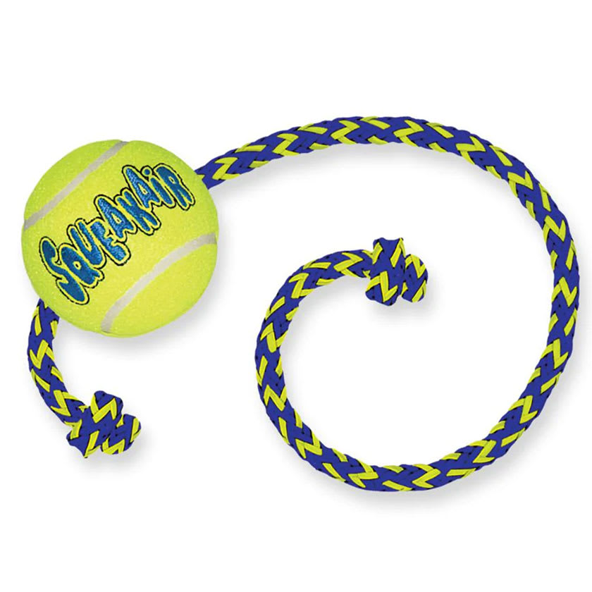 Juguete Para Perros Kong Air Ball With Rope