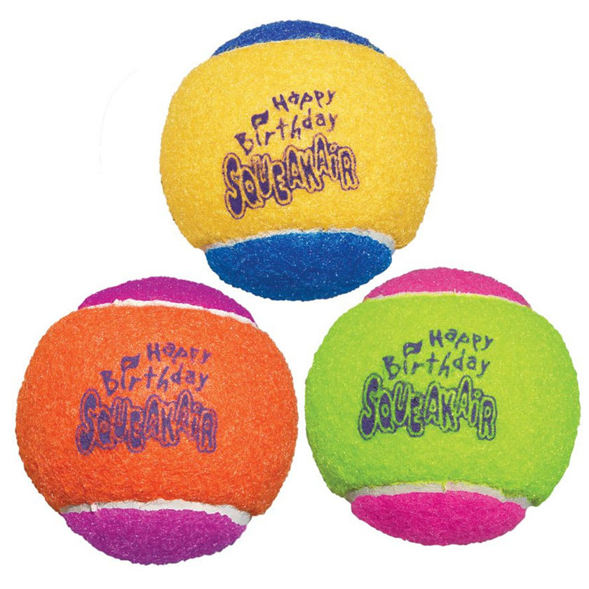 Juguete Para Perros Kong Birthday Ball Con Sonido X3