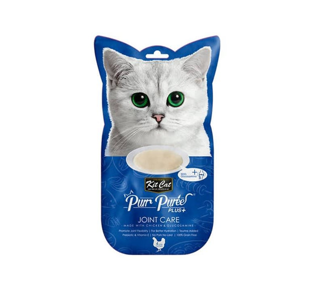 Kit Cat Plus Chicken Glucosamine Join Care 4 X15Gr Kit Cat Plus Chicken Glucosamine Join Care 4 X15Gr