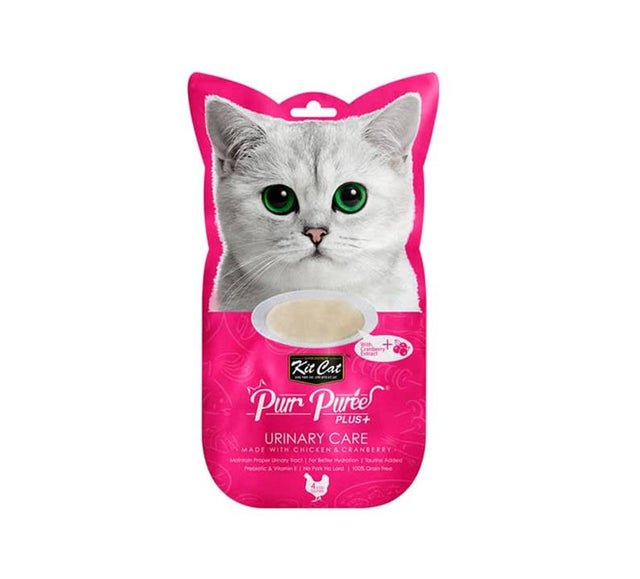 Kit Cat Plus Chicken Cramberry Urinary Care 4 X15Gr Kit Cat Plus Chicken Cramberry Urinary Care 4 X15Gr